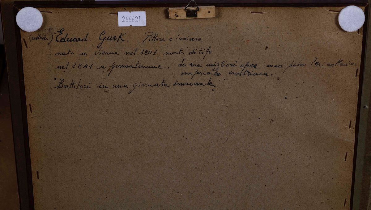 Eduard Gurk Battitori in una Giornata di Inverno