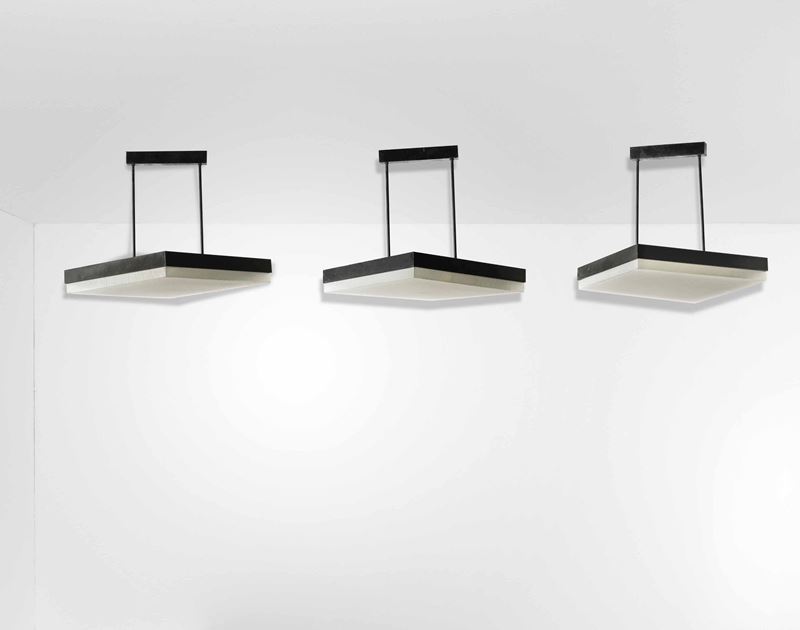 Tre lampade a sospensione  - Auction Design Lab - Cambi Casa d'Aste