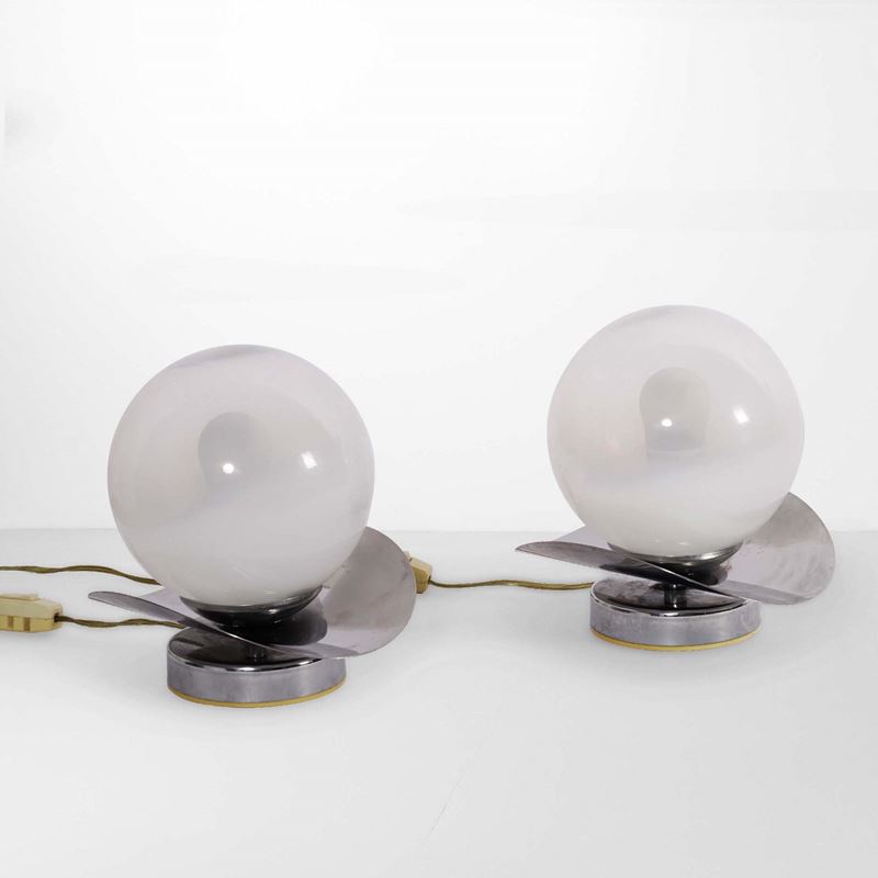 Due lampade da tavolo  - Auction Design Lab - Cambi Casa d'Aste