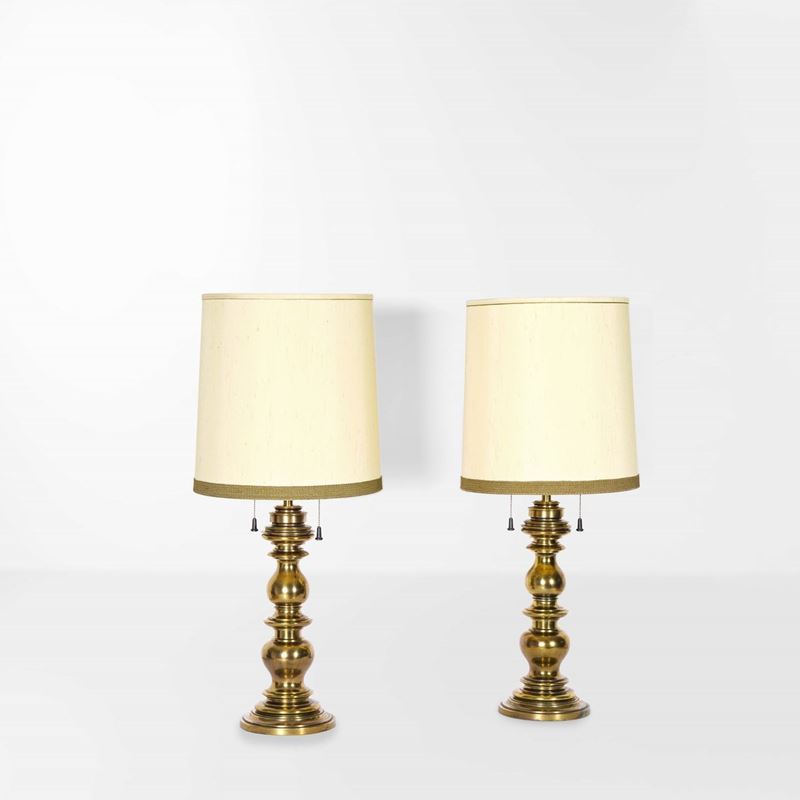Coppia di lampade da tavolo  - Asta Design - Cambi Casa d'Aste