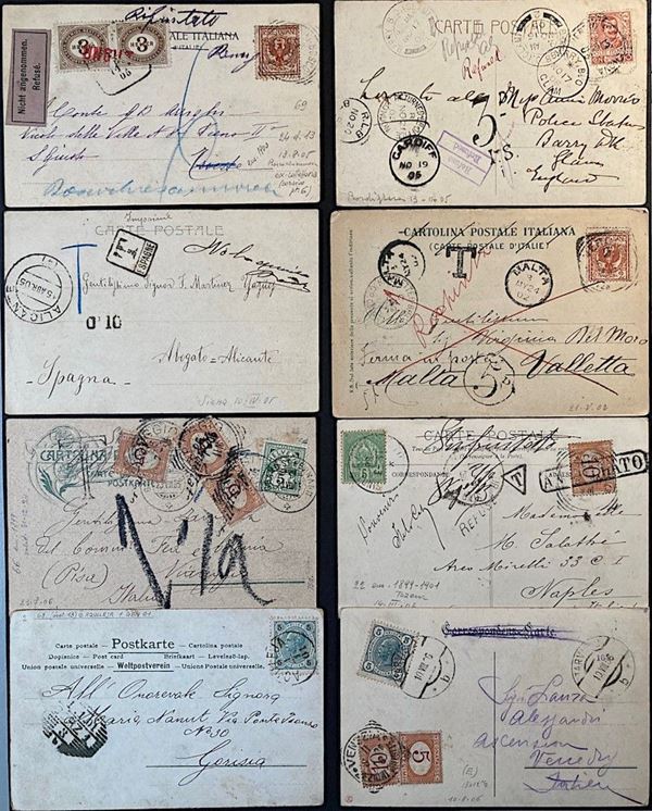 1898/1942, Oltre 480 cartoline illustrate d'Italia o straniere.