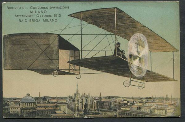 1910/1918, tre cartoline viaggiate.