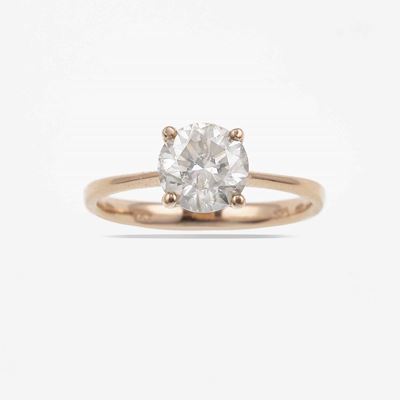 Anello con Diamante Taglio Brillante di Ct 1.62