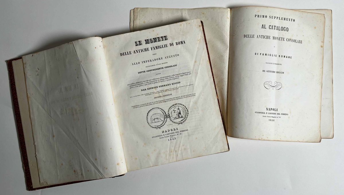 Riccio G. G. Lotto di Due Libri.