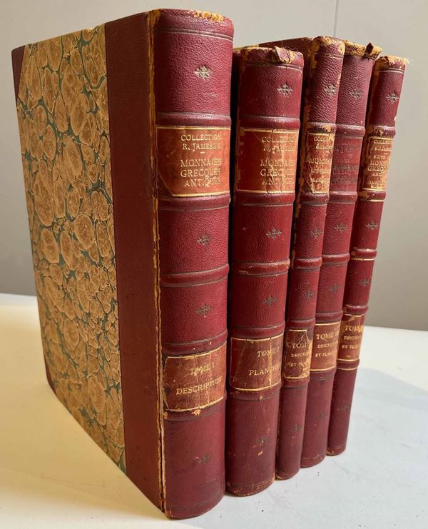 FEUERDANT FRERES. COLLECTION R. JAMESON. Parigi, 1913–1932. Cinque volumi.