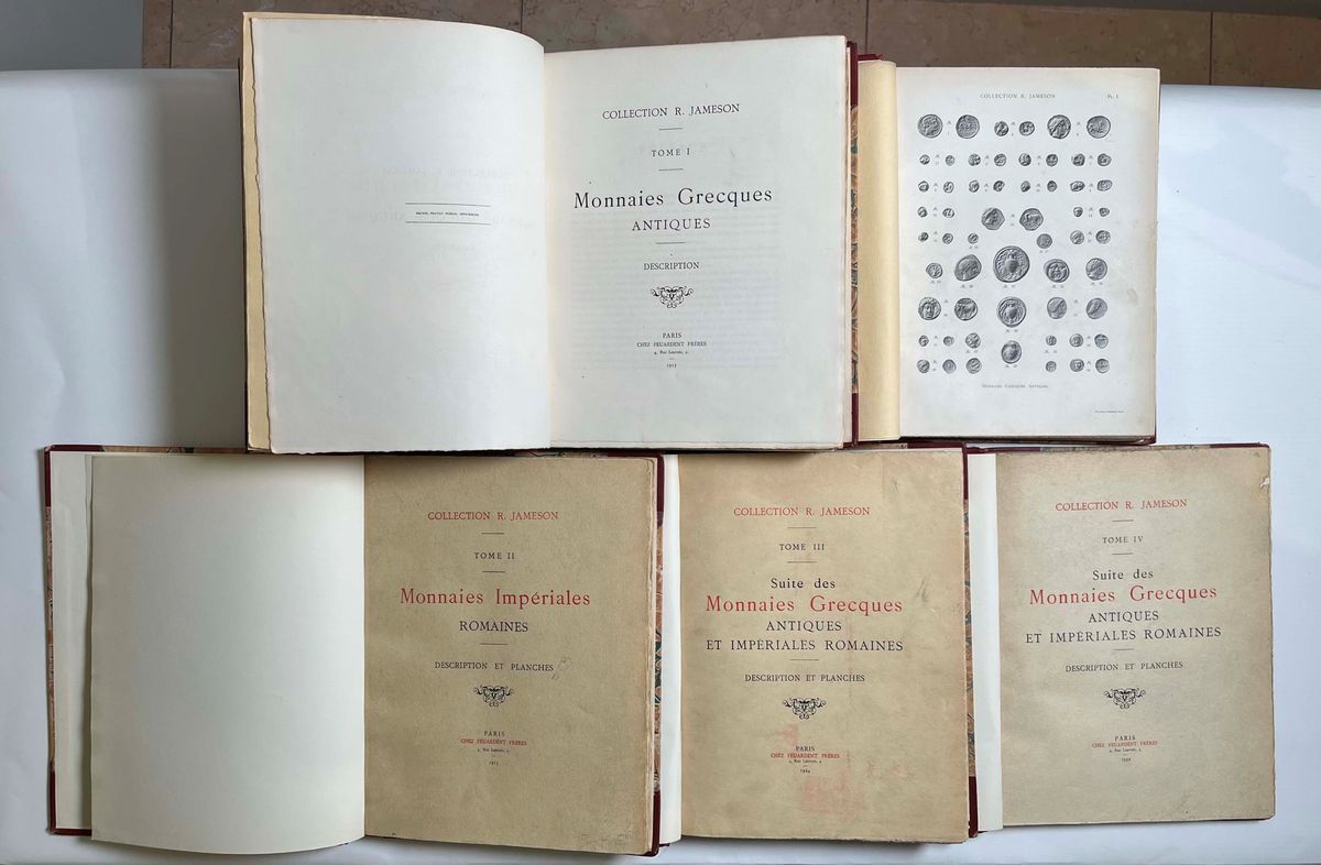 Feuerdant Freres. Collection R. Jameson. Parigi, 1913–1932. Cinque Volumi.