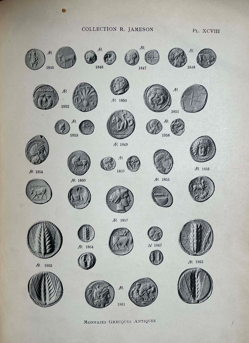 Feuerdant Freres. Collection R. Jameson. Parigi, 1913–1932. Cinque Volumi.