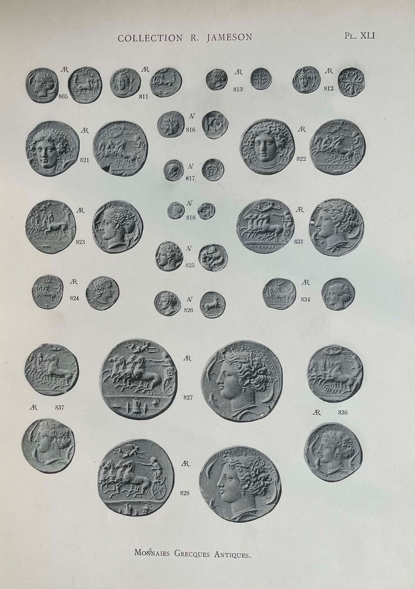 Feuerdant Freres. Collection R. Jameson. Parigi, 1913–1932. Cinque Volumi.