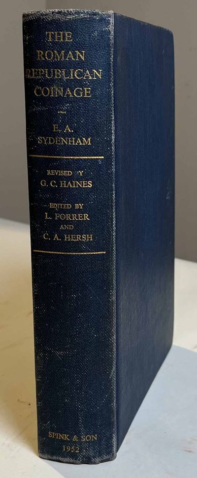 Sydenham E. A. The Coinage Of The Roman Republic.