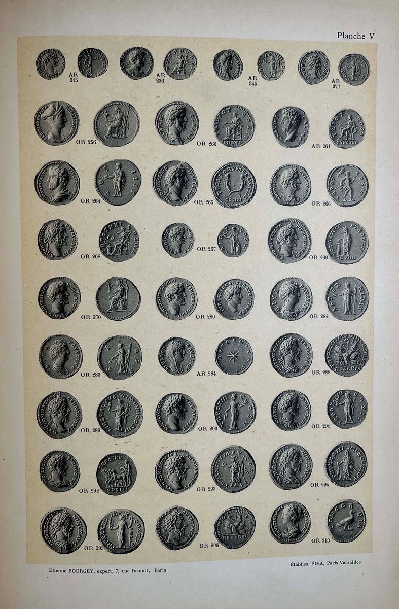 Bourgey E. Monnaies De la Republique Romaine Provenant D'une Vielle Et Celebre Collection (M. Vid...
