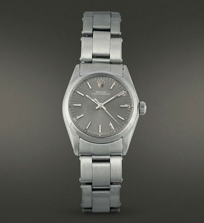 Rolex - Oyster Perpetualorologio Solo Tempo, con Sfere e Secondi al Centro a Ricarica Automatica.