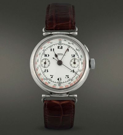 Vulcain - Chronometre, Cronografo Classico Monopulsante a Due Contatori, Meccanico a Carica Manua...