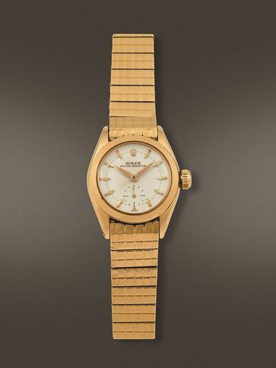 Rolex - Oyster Perpetual Lady Orologio Femminile Classico con Secondi a Ore 6.