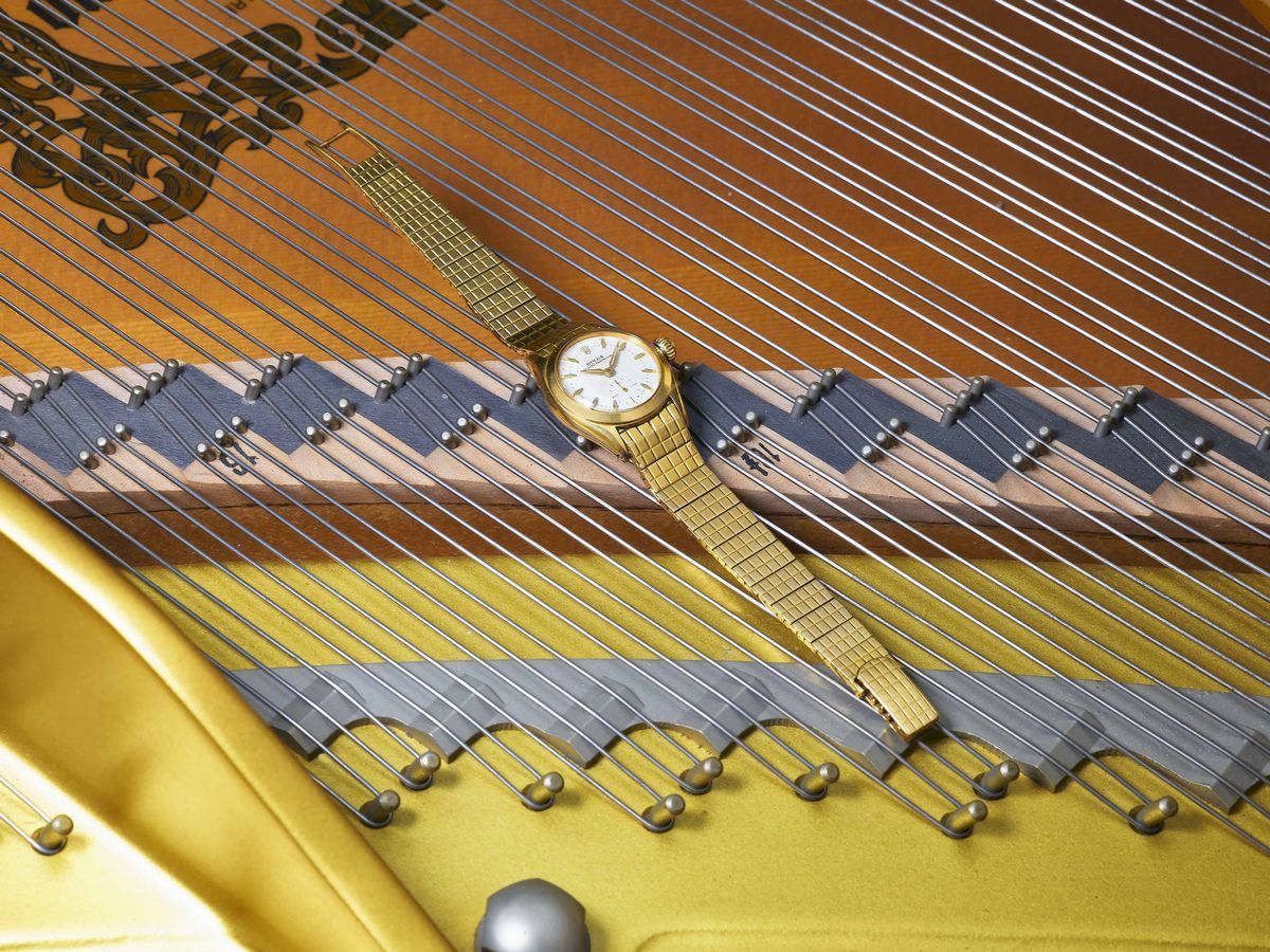 Rolex - Oyster Perpetual Lady Orologio Femminile Classico con Secondi a Ore 6.