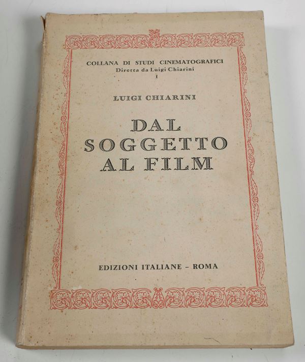 Luigi Chiarini - Luigi Chiarini Dal soggetto al film. La sceneggiatura di Via delle Cinque Lune. Edizioni italiane, Roma.