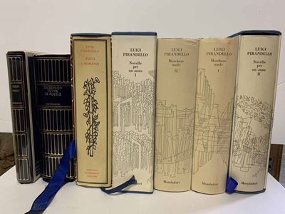 Volumi della Collana “i Meridiani” Edita da Mondadori e “i Millenni” Edita da Einaudi