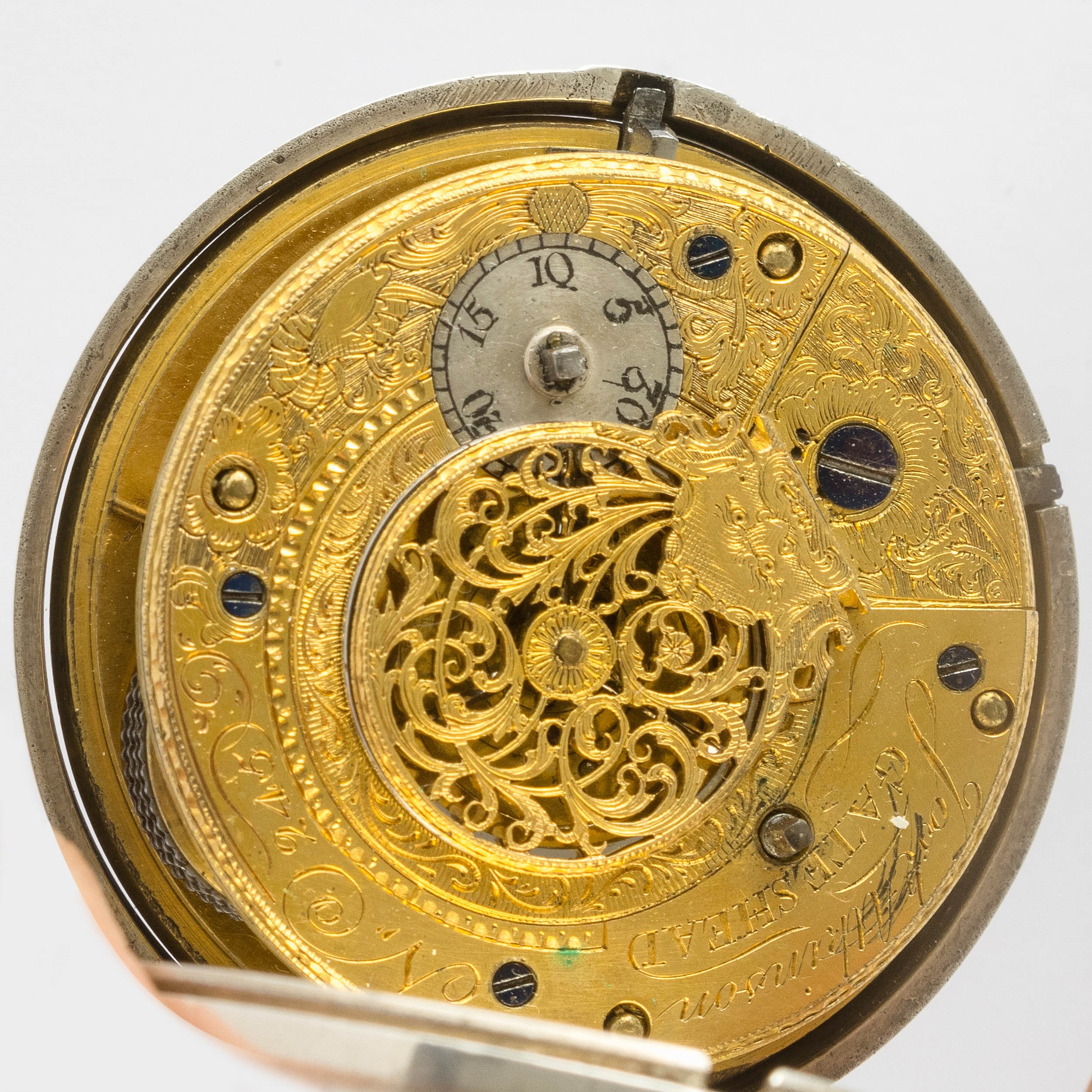 Orologio da Tasca Anonimo, 1830 Circa Movimento con Conoide e Scappamento a Verga, Quadrante in S...