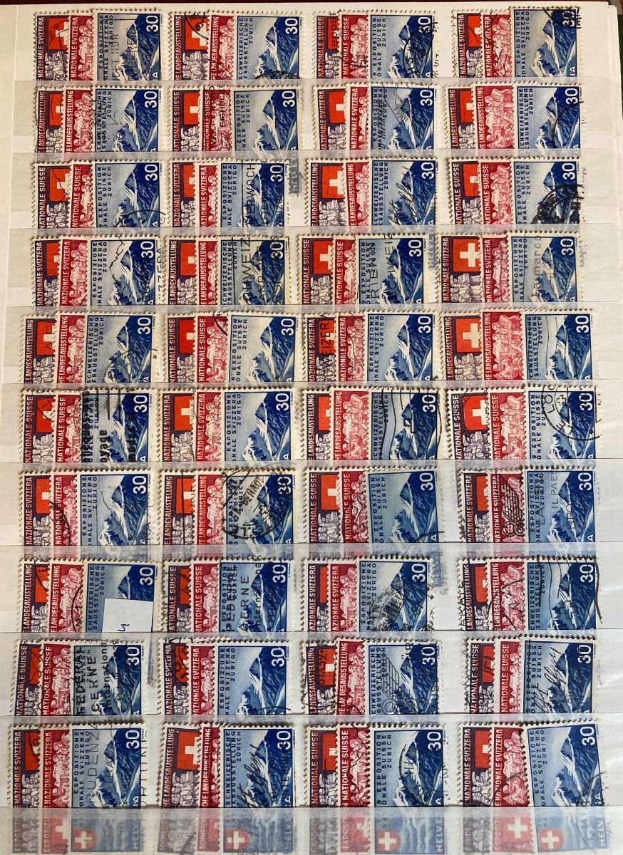 1900/1989, Svizzera, Classificatore