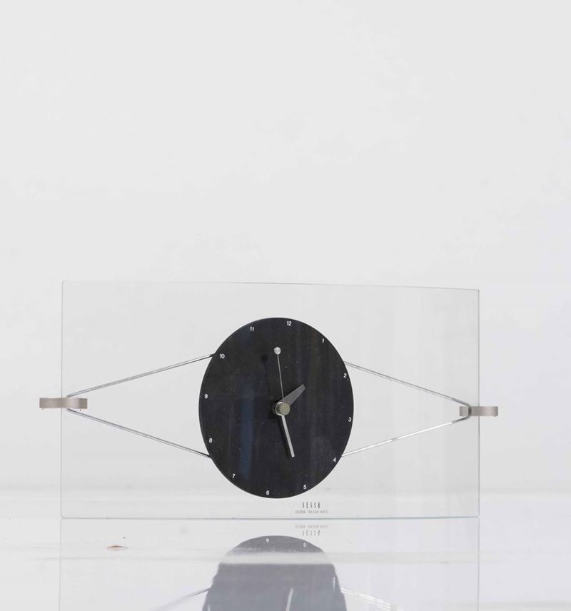 Tokokushi Kato : Orologio  trasparente  - Asta Design Lab - Cambi Casa d'Aste