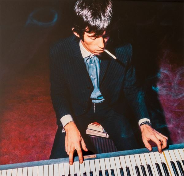 Keith playing the piano, Copenhagen