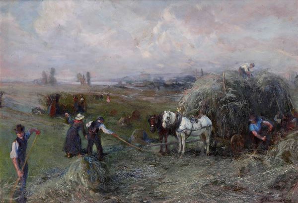 Giuseppe Pennasilico - Lavoro nei campi