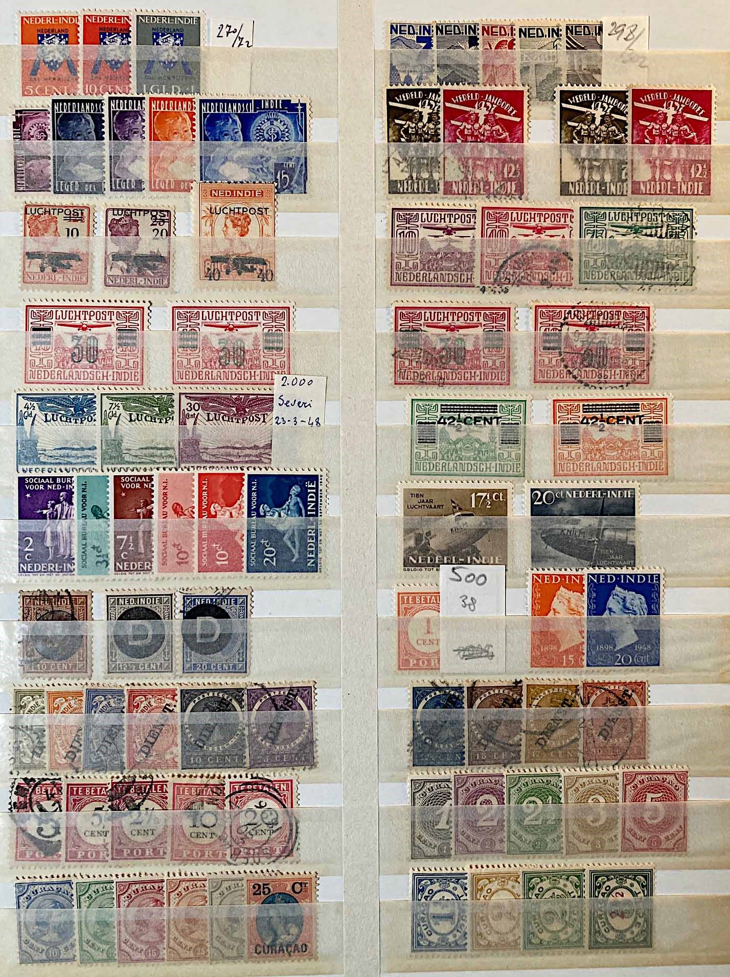 1933/1979, Olanda, Colonie Olandesi, Curacao, Antille, Suriname, Nuova Guinea.