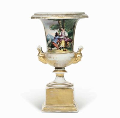 Vaso "medici"milano, Manifattura Richard San Cristoforo, Verso il 1850