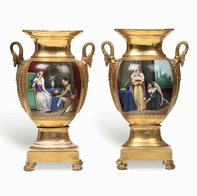 Coppia di Vasiparigi, Verso il 1830