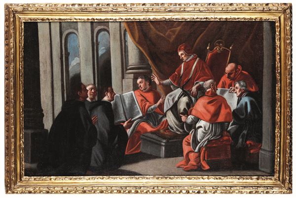 Scuola del XVII-XVIII secolo Episodi della vita di Papa Gregorio Magno