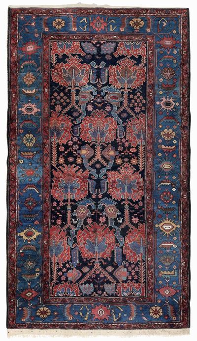 Tappeto Mahal, Nord Ovest Persia Fine XIX Secolo