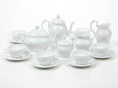 Servizio da Tè e Caffè “vecchio Ginori”. Doccia, Manifattura Richard Ginori, XX Secolo.