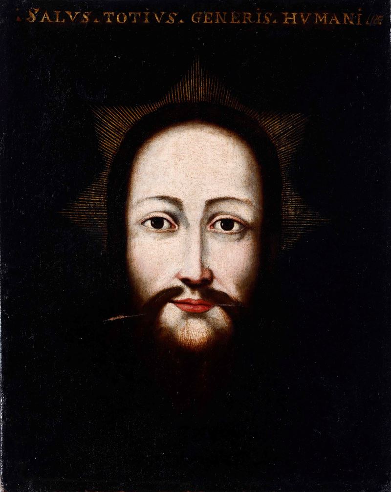 Scuola del XVI secolo Salvator Mundi  - olio su tela - Auction Old Masters | Cambi Time - Cambi Casa d'Aste