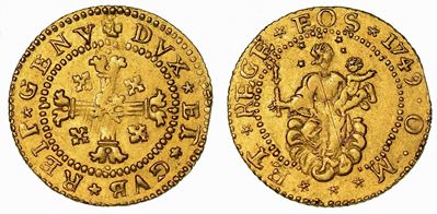 Genova. Dogi Biennali e Governatori della Repubblica, 1528-1797. Serie della III Fase, 1637-1797....