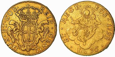 Genova. Dogi Biennali e Governatori della Repubblica, 1528-1797. Serie della III Fase, 1637-1797....
