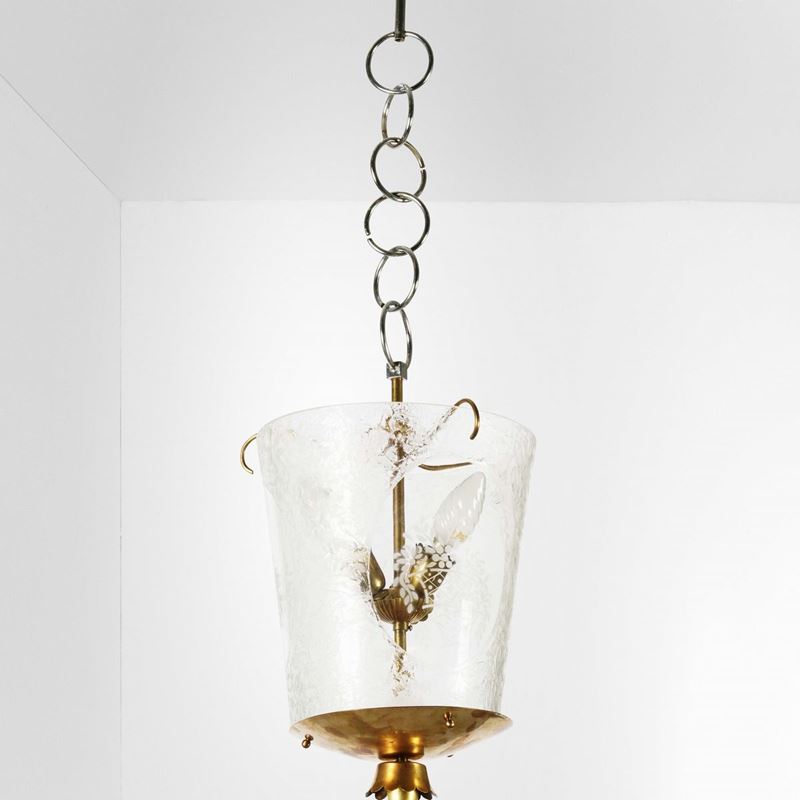 Lampada a sospensione  - Auction 20th century furniture - Cambi Casa d'Aste