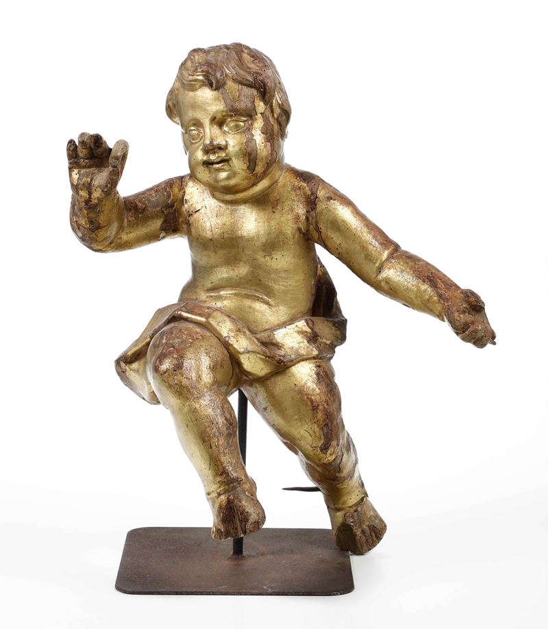 Putto. Scultore del XVII secolo  - Asta Scultura - Cambi Casa d'Aste