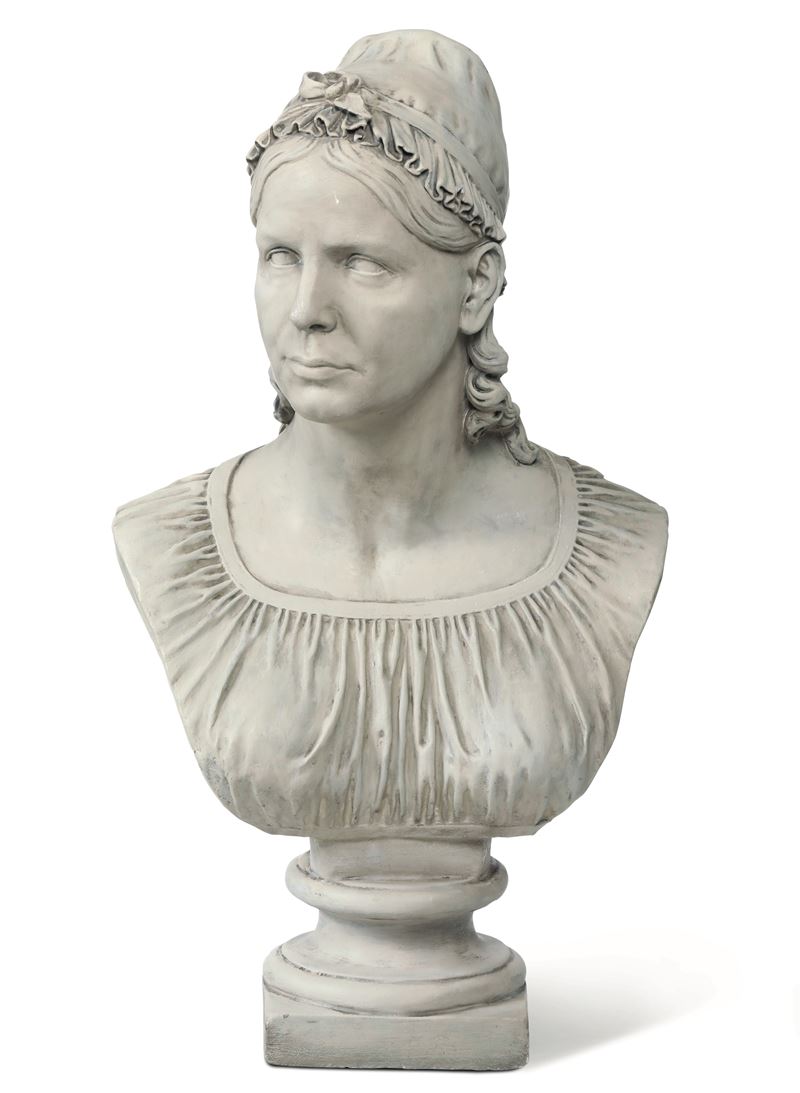 Nei modi di Johann Heinrich Dannecker (Stoccarda 1758 - 1841) Busto femminile  - Auction 19th-20th Century Sculpture - Cambi Casa d'Aste