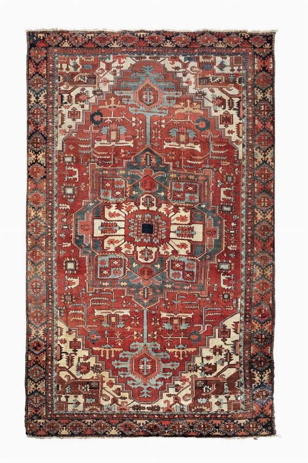 Grande tappeto Heritz nord ovest Persia fine XIX secolo