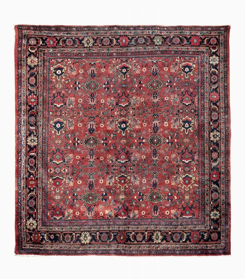 Tappeto Mahal, nord ovest Persia fine XIX inizio XX secolo  - Auction Rugs and Carpets - Cambi Casa d'Aste