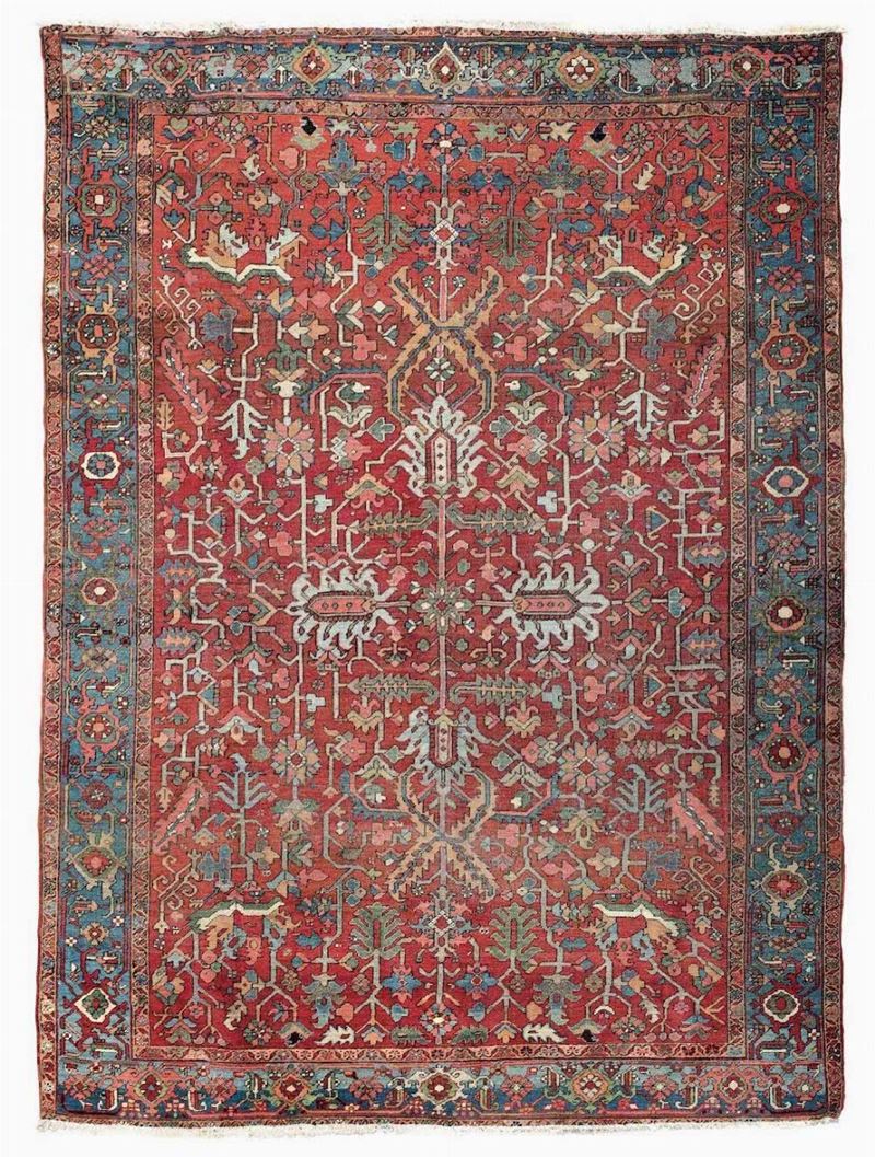 Tappeto Heritz, nord ovest Persia fine XIX inizio XX secolo  - Auction Rugs and Carpets - Cambi Casa d'Aste