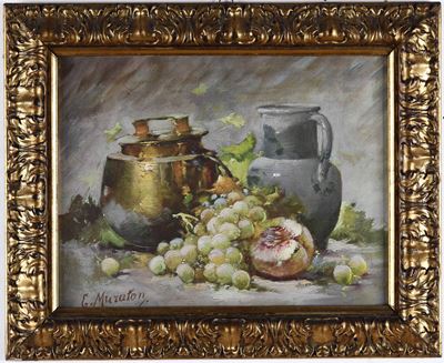 E. Muraton Coppia di Nature Morte