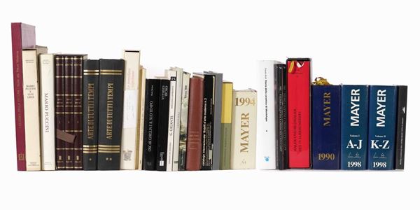 Vari volumi di raccolte d'arte e guide (31 volumi)