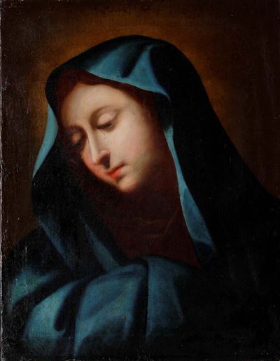 Scuola del XVIII Secolo Madonna del Dito