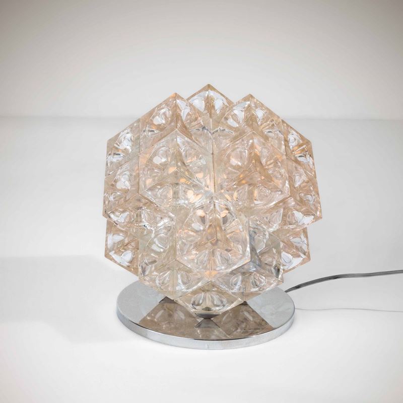 Albano Poli : Lampada da tavolo mod. Eclisse  - Auction Design 200 - Cambi Casa d'Aste