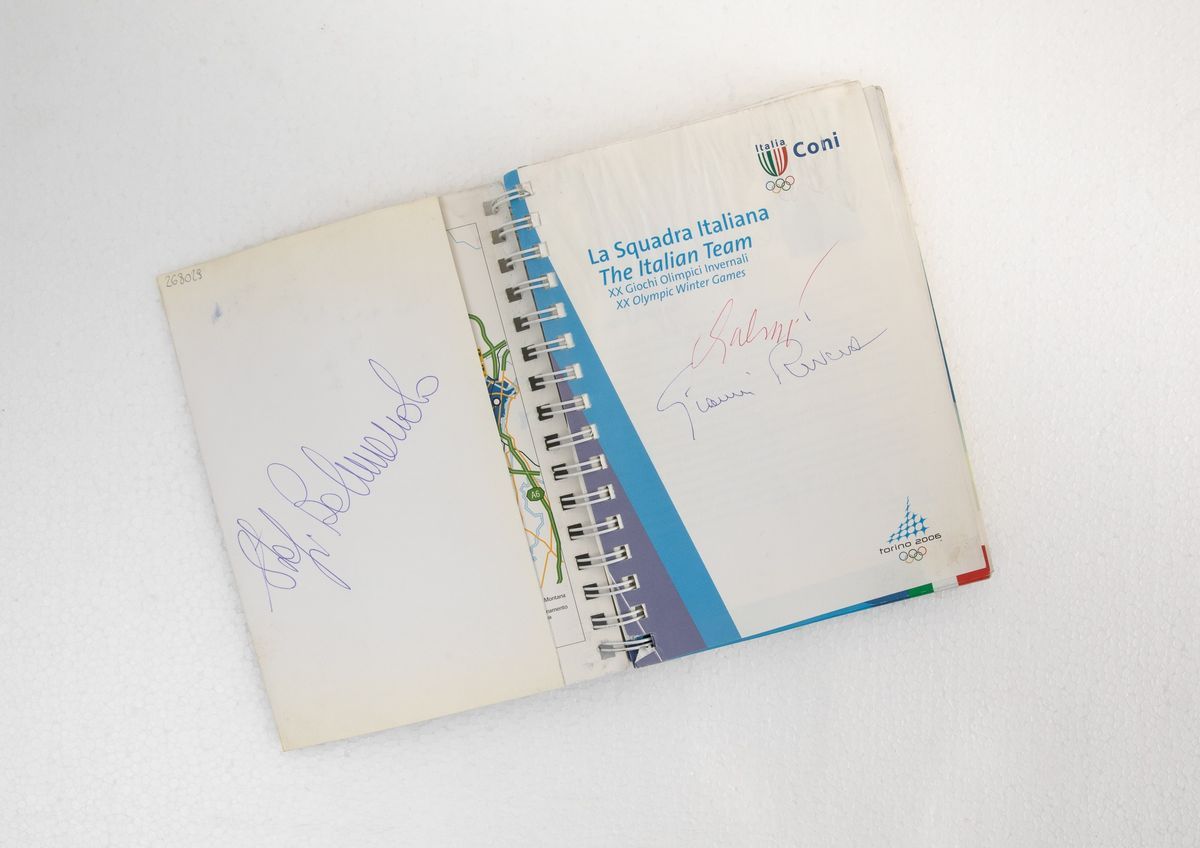 Libro Autografato Coni Torino 2006