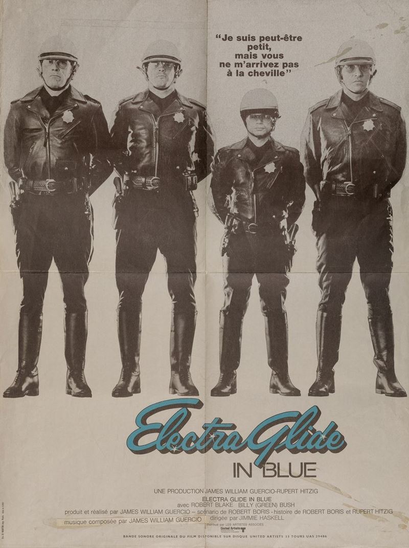 Electra Glide  - Auction POP Culture and Vintage Posters - Cambi Casa d'Aste