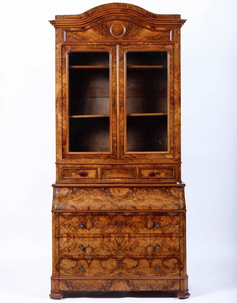 Trumeau lastronato in radica. XIX secolo  - Auction Antique October | Cambi Time - Cambi Casa d'Aste