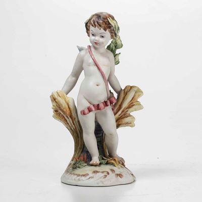 Figurina Allegorica Dell'estateveneto, Manifattura la Diana, XX Secolo