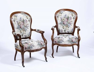 Coppia di Poltrone, XIX-XX Secolo