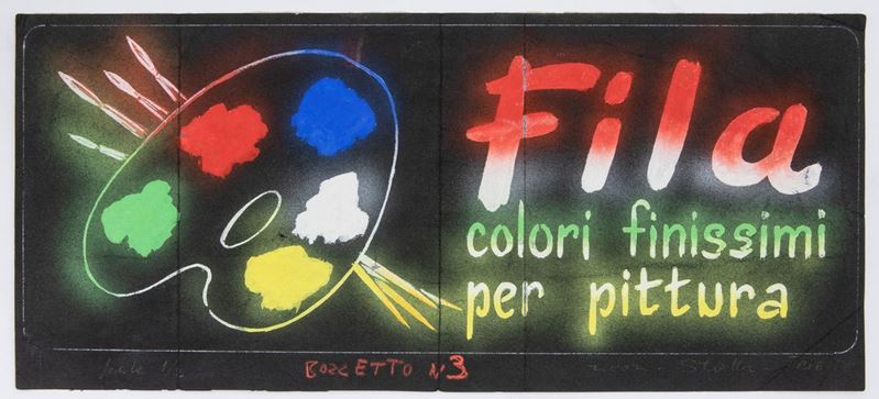 Colori Fila  - Auction POP Culture and Vintage Posters - Cambi Casa d'Aste